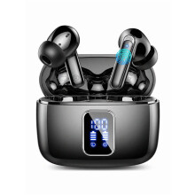 Bezdrátová sluchátka BK07, Bluetooth 5.4, HiFi stereo, ANC+ENC, dotykové ovládání, HD mikrofon, 40 hodin přehrávání, kompatibilní s iOS