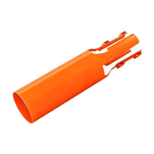 Leaf Blower Nozzle Attachment Boosts Speed for Lawn Yard and Driveway, Universal Fit, Orange