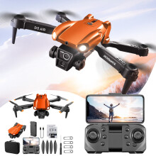 Opvouwbare drone met 1080p FPV-camera, hoogtebehoud, headless-modus en trajectvlucht, op afstand bestuurbare quadcopter met 360 rollen, geschikt