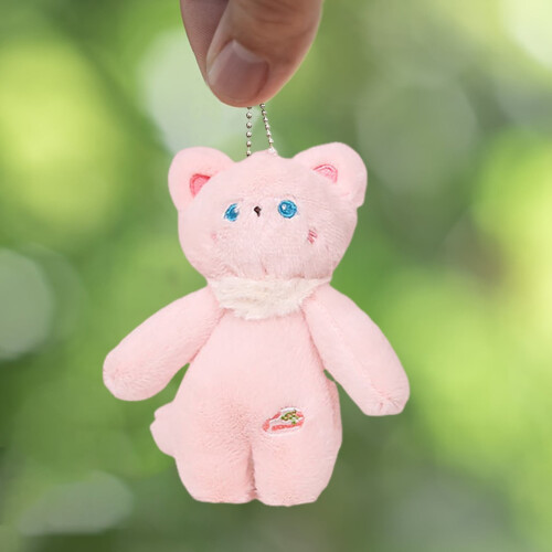 Λούτρινο κρεμαστό κόσμημα κούκλας Kawaii γάτα μπρελόκ βελούδινο παιχνίδι 2