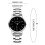 DESIGNICE Herreur Herremode Rustfrit Stål Kronograf Armbåndsure, Rustfrit Stål Rem Ur til Herrer 3