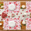 Heart-shaped polyester placemat for Valentine's Day, 6