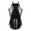 Women's Gothic Court Dress Off-Shoulder Lace Mesh Patchwork 3