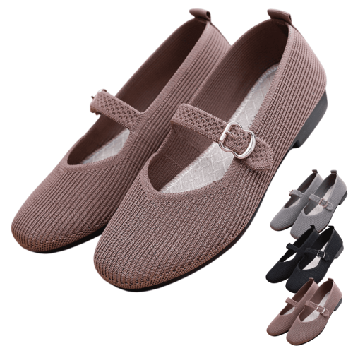 Γυναικεία παπούτσια πεζοπορίας Slip-On – Αναπνέοντα πλεκτά, ελαφριά,