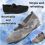 Γυναικεία παπούτσια πεζοπορίας Slip-On – Αναπνέοντα πλεκτά, ελαφριά, 4