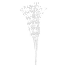 Maisiúcháin Bainise Bridal 10 n-Ghas, Péarlaí Sreanga 24cm le haghaidh Lárphíosa Bouquet, Piocóidí Bláthanna, Déanamh Cártaí agus