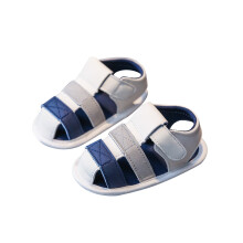 Sandalias para bebés (niñas y niños): cómodas sandalias de verano para la playa con lazo de flor, suela antideslizante, ideales para bebés que