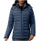 Damen-Steppjacke mit Kapuze, Marineblau, Größe M 4