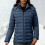 Damen-Steppjacke mit Kapuze, Marineblau, Größe M 5