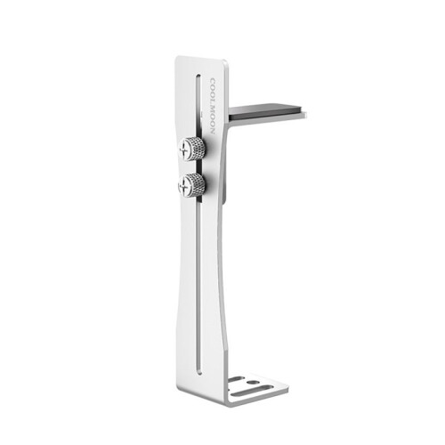 COOLMOON Aluminum GPU Brace Adjustable  Card GPU Holder for Vertical GPU in PC Case Universal White