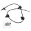 Car Engine ABS Wheel Speed Sensor Rear Wheel Speed Sensor Suitable for  Tribeca B9 Tribeca 27540XA02A 5