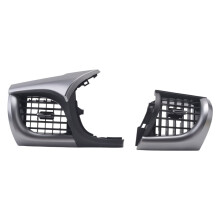 For Hilux Revo 2015-2024 Dashboard Air Outlet Face Frame Kit Auto Interior Accessories