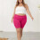 Plus size dameshorts, afslappede sommershorts, yogashorts med elastisk talje 2