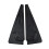 Car Rear Door Outside Delta Moldings Window Triangular Trim Panel 96585538 96585539 for  Aveo 2004-2011 4
