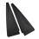 Car Rear Door Outside Delta Moldings Window Triangular Trim Panel 96585538 96585539 for  Aveo 2004-2011 2
