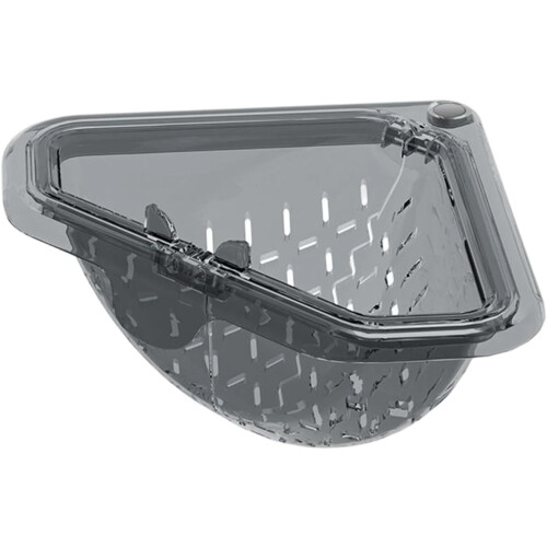 Panier égouttoir magnétique triangulaire pour évier
