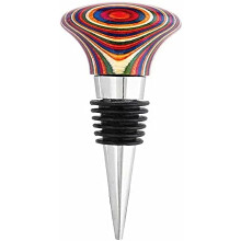 Tapón para botella de vino Baltique Marrakesh Collection, multicolor, a prueba de fugas y reutilizable, conserva la frescura de la bebida.