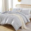 Ensemble de couette vert olive pour lit king size avec 2 taies d'oreiller 2