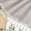 Boho Duschdraperi Bomull Linne 72x84 Brun Grå 5