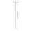 Manche de balai-brosse en acier inoxydable KALLORY (1 ensemble) 6