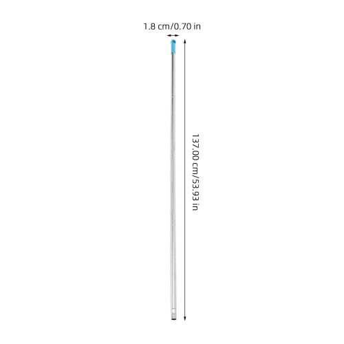 Metal Broom Handle Replacement with Comfortable Grip for Versatile Floor Cleaning 1