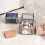 Collapsible Fabric Storage Bins with Lids and Clear Window, 4