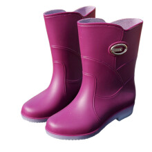 Women Rain Boots Ankle Rain Boots Waterproof Non- Casual Shoes Short Rain Boots Wide Calf For Gardening Outdoor Work And Everyday Wear Rain Boots