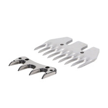 Electric Sheep Shears Blades Replacement Professional Stainless Steel Wear Resistance Sharp Thick Coat Animals High Quality Material Easy To Use