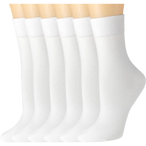 Supermjuka Crew-strumpor Casual Athletic 6 par