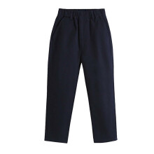 Boys Casual School Pants Dress Trousers for Teenagers with Elastic Waist Comfortable Durable Long Pants for Daily and Outdoor Activities