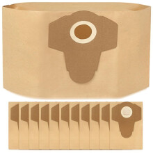 12Pcs for Parkside Vacuum Cleaner Bag PWD 25 PWD 30 PNTS 1500 1600 A1 ,30L Large Capacity Vacuum Cleaner Dust Bag