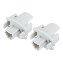 2pcs License Plate Tag Light Socket Lamp Connector Housing 34102SWAA01/34102-SWA-A01 for CR-V