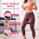 Bandă de rezistență numerotată cu 8 bucle pentru Pilates și stretching 4