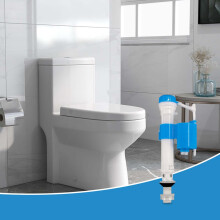 Válvula de enchimento ajustável para vasos sanitários do tipo split, 1/2