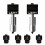For Bambu H2S/H2D High Flow Hotend 0.4mm Hardened Steel Nozzle Replacement Kit for  H2D/H2S/A1/A1 2