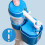 Válvula de enchimento ajustável para vasos sanitários do tipo split, 1/2 5