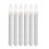 Flammenlose Spitzkerzen, weiß, Kunststoff, 6er-Pack 3