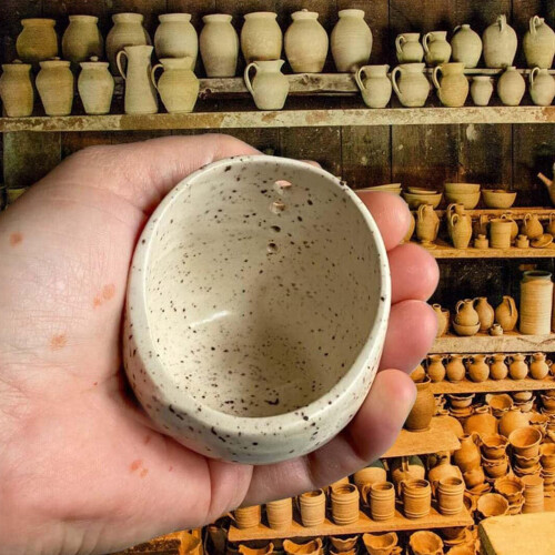 Herb Stripper Bowl Ceramic Multi-Hole 1 Piece 2