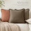 Fodere per cuscini in ramia e cotone con frange, 45x45 cm, set da 2 5