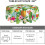 Toalha de mesa redonda com estampa floral tropical, lavável e reutilizável, 60 polegadas. 4