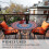 Boho round tablecloth waterproof fitted60inch 7