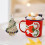 Glass Ornaments Holiday Decor Set 6 pcs 7