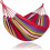 Outdoor Hammock Portable Heavy Duty Red Stripes 1
