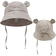 Baby Sun Hat UPF 50+ Sun Protection Baby Bucket Hat Summer Beach Hats with Wide Brim for Boys & Girls