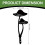 Gartenstecker in Pilzform aus Metall 2