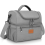 Sac à lunch isotherme double compartiment 17 L gris 1