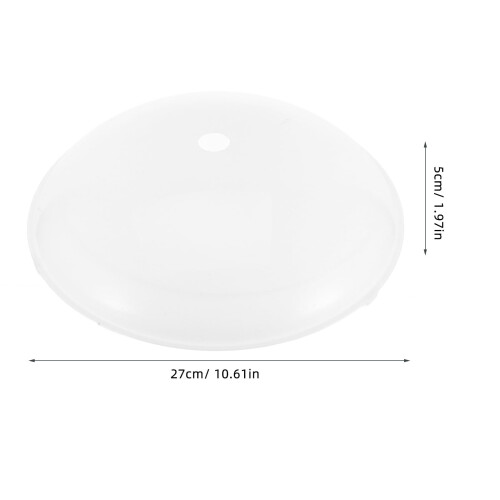 Στρογγυλό Κάλυμμα Οροφής PC 27cm Λευκό 1