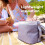 Sac à lunch isotherme violet 8 L en polyester recyclé 3
