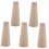 Worgeous5pcs Σωλήνες περιτύλιξης μαλλιού Σωλήνας περιτύλιξης σπιτιού για περιτύλιξη 7