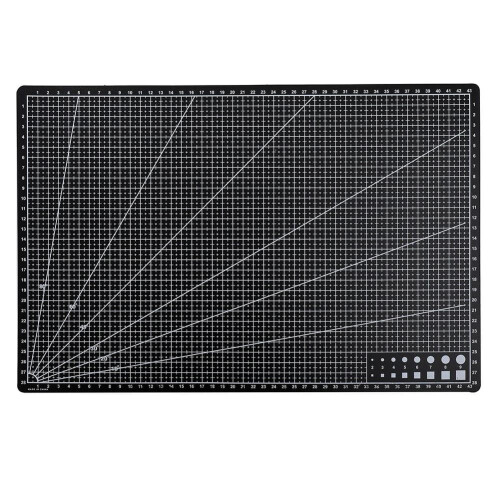 Tappetino da taglio per formati A3/A4/A5, resistente e portatile.